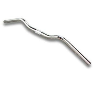 Kierownica aluminiowa miejska Zoom 610 mm, 25,4 - srebrna