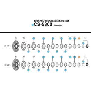 Koronka kasety 15z CSR7000/5800 11-28