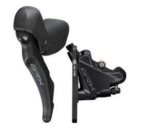 Zestaw hamulca tarczowego Shimano GRX przód ST-RX600/BR-RX400