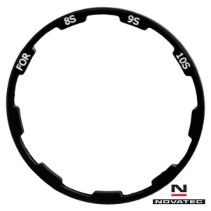 Podkładka Novatec redukcja pod kasetę Shimano 11s/10s Alu 1,8mm 