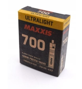 Dętka Maxxis Ultralight 700x33/50C Presta 48m FV Gravel