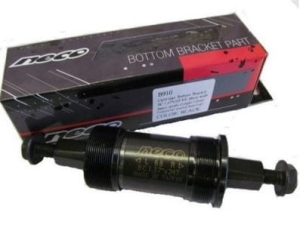 Wkład suportu Neco, BSA 122,5 mm, miski stalowe