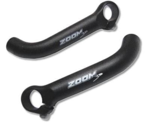 Rogi kierownicy Zoom MT-30A , czarne, długie