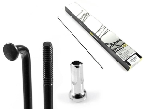 Szprychy Sapim Leader czarne