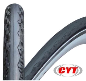 Opona CYT 700x25C, szosa, H-5128, czarna
