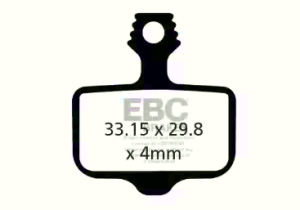 Klocki EBC Avid Elixir metaliczne gold