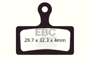 Klocki EBC Shimano M7000/M6000 - żywiczne wyczynowe