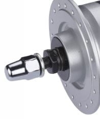 Nakrętka koła piasty z prądnicą Shimano