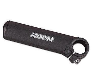 Rogi kierownicy ZOOM MT-A27, 120mm, czarny mat.